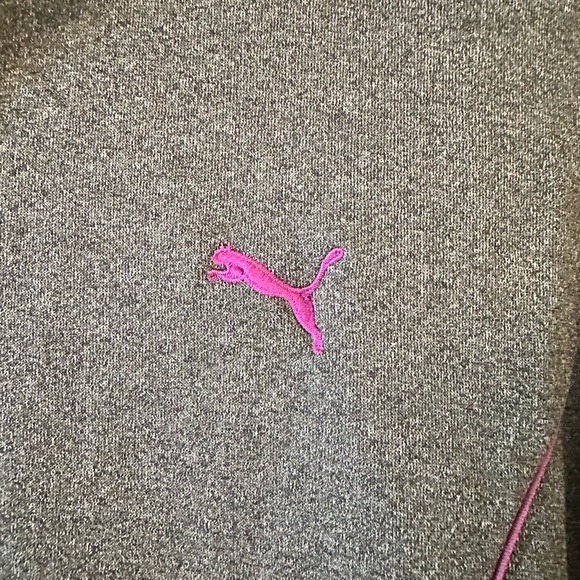 Puma Mock Neck Long Sleeve Sweatshirt - Picture 4 of 4